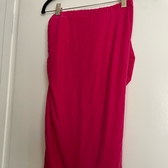 NWT Express Hot Pink/Magenta MIDI Skirt - Picture 3 of 3